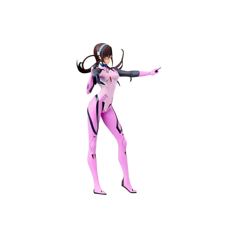 SEGA Mari Makinami Sega Neon Genesis Evangelion Long Range Rifle Figure Bonus Gifts 20cm-1