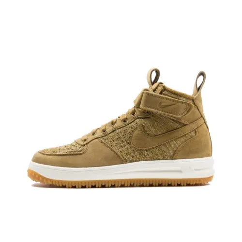 Nike Lunar Force 1 Flyknit Workboot Golden Beige