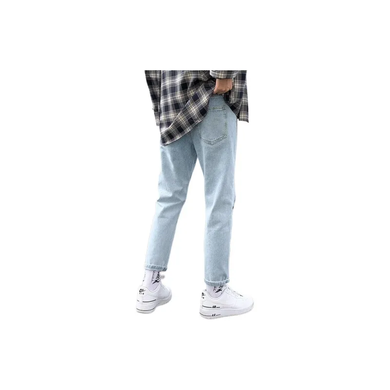 Tonlion Jeans Unisex Light Blue-3