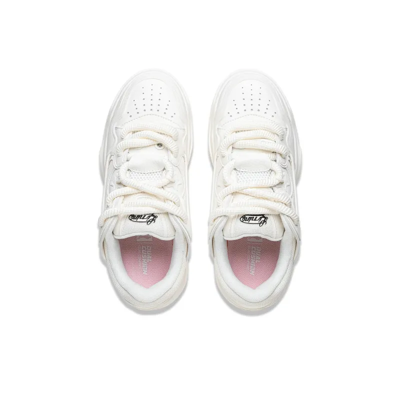 LiNing Journey 2.0 Low Top Skateboard Shoes Men's Mist White-3