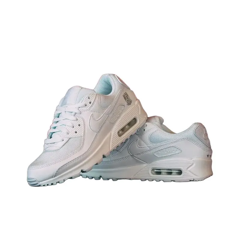 URAWA REDS x Nike Air Max 90 Anti-Slip Wear-Resistant Low-Top Running Shoes Unisex White-1