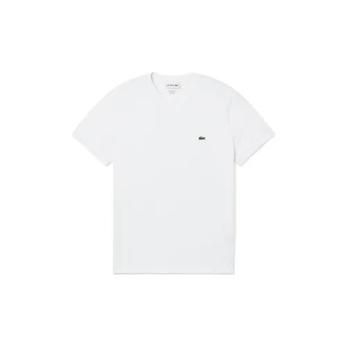 LACOSTE T-Shirts Men White