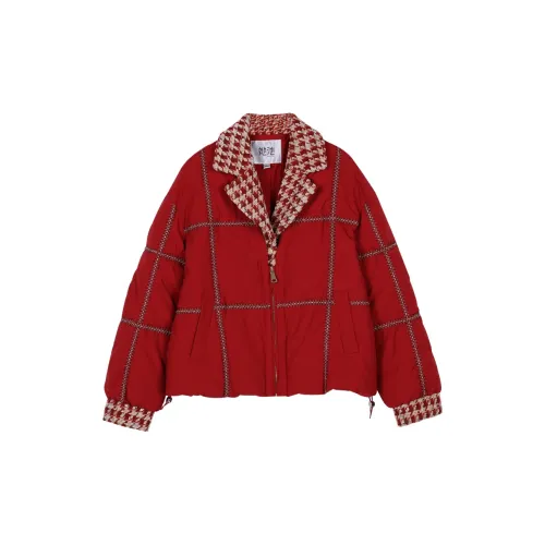 TOUCH Puffer Jackets Women's Red