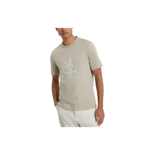 Brunello Cucinelli T-Shirts Men Green Tea Brown