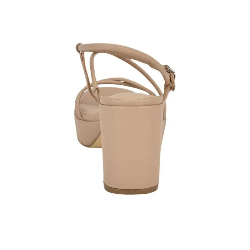 CALVIN KLEIN Liliana Strap Sandals Women's Beige-4