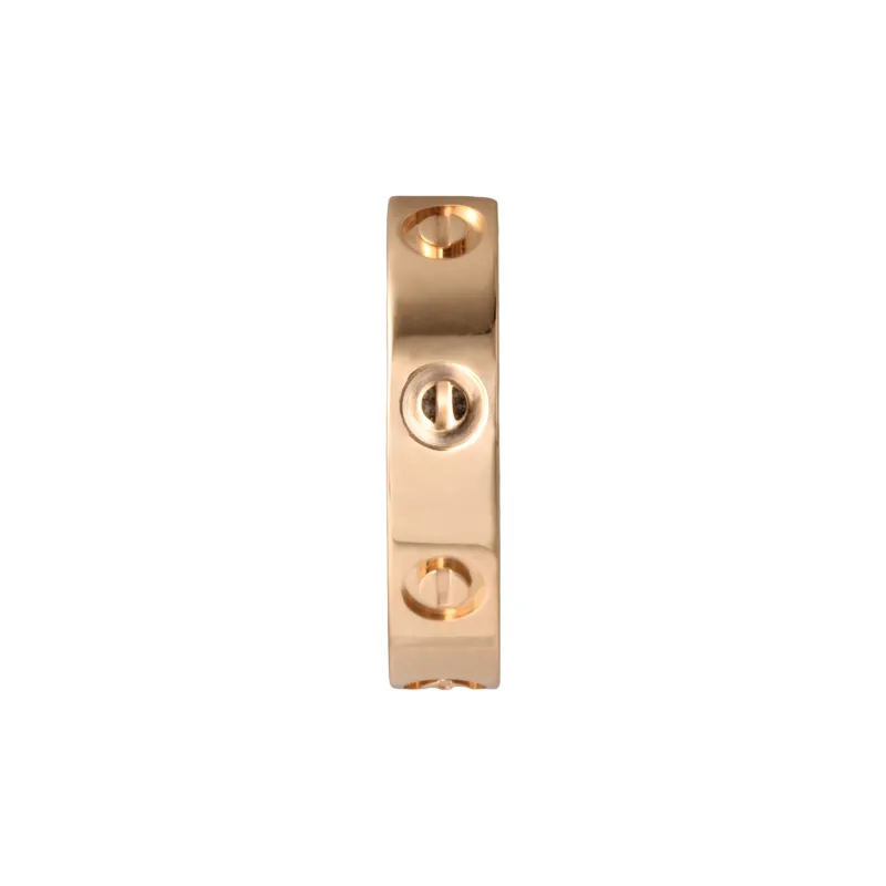 CARTIER LOVE Series 18K Rose Gold Earrings Women's-0