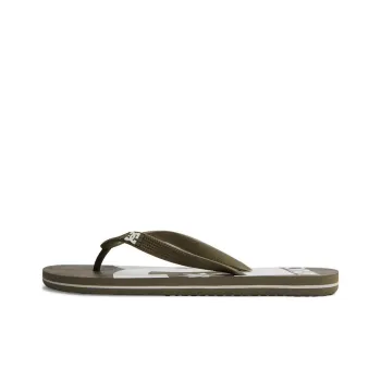 DC Shoes EVA Odor Resistant Slip Resistant Flip Flops Men's Green