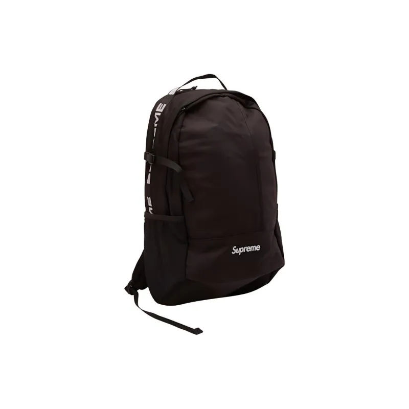 Supreme SS18SS18 Nylon Backpack Regular Unisex Black-2