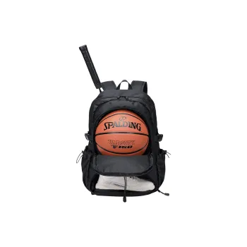 GOLF Fabric Backpack Large Size Men's Black/Black White