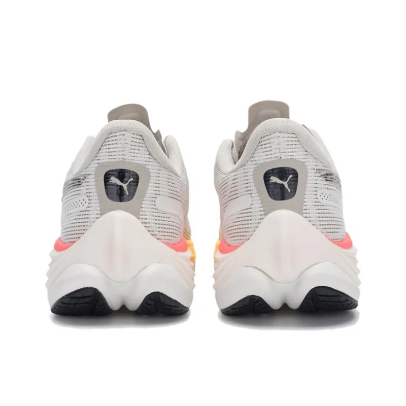 PUMA Velocity Nitro 3 Low Top Running Shoes Women's Gray White-3