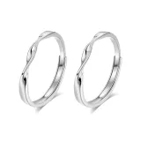 Mobius Loop Brother Couple Rings