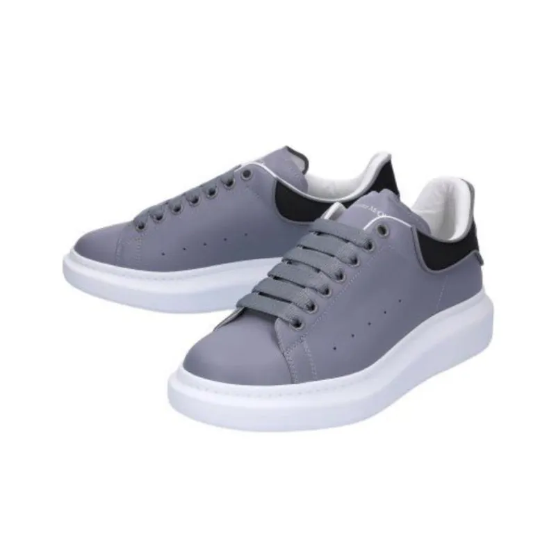 Alexander McQueen Oversized Sneaker 'Gun Grey'-2
