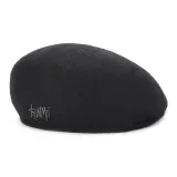 Black with Metal Logo