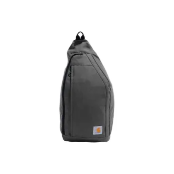 Carhartt Polyester Sling Bag Regular Unisex Fragmented Lime Gray