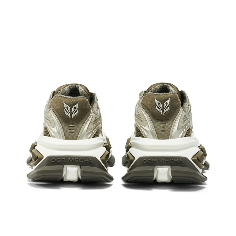 OGR Breathable Height Increasing Low Top Running Shoes Unisex Jadeite With High Green Jade Content-3