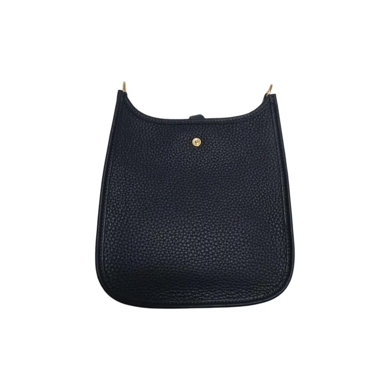 HERMES Evelyne Clemence Calfskin Ivorie Crossbody Bag Shoulder Bag Women's Black-1