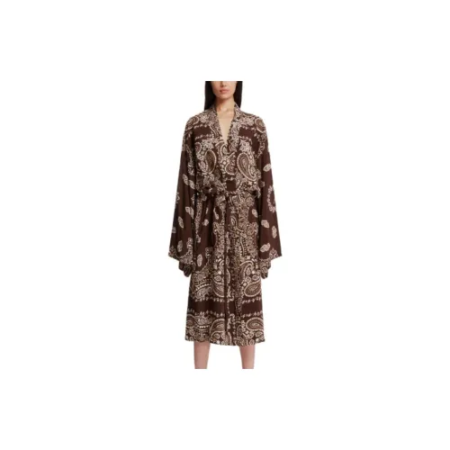 The Attico Long-Sleeved Dresses Women's Brown