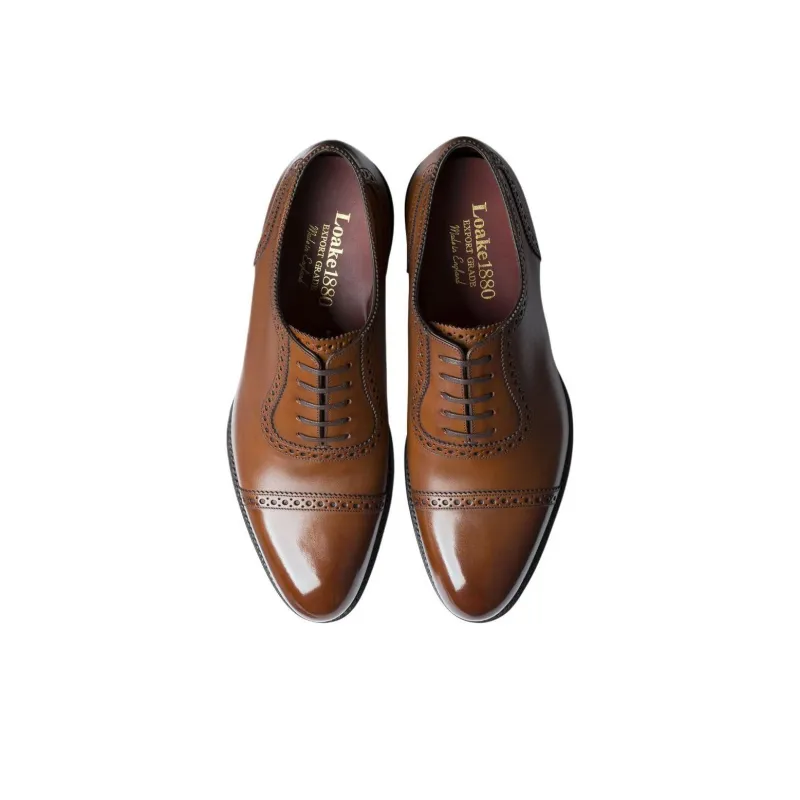 LOAKE Trinity Dress Shoes Men's Brown-3