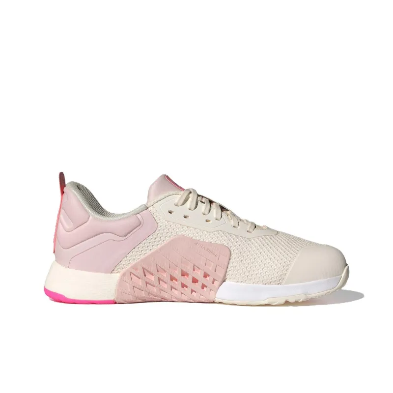 Adidas Dropset 3 Chalk White Iron Metallic Semi Pink Spark Women's-1