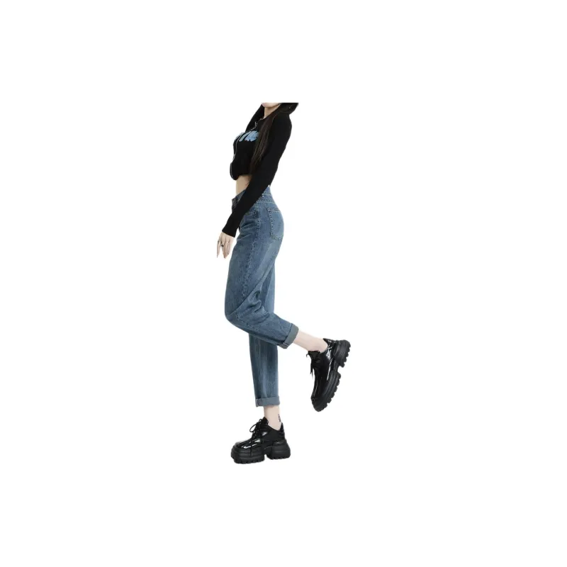 Weixi Jeans Women's Vintage Blue-1
