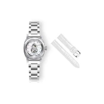 ORCO Automatic Mechanical Movement Watch Women's Watch White Dial