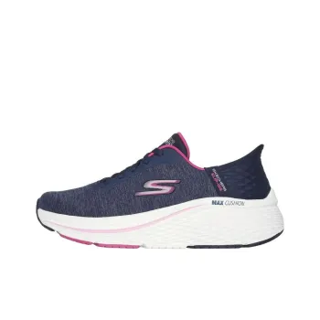Skechers Max Cushioning Non slip Lightweight Low Top Casual Running Shoes Women's Dark Blue