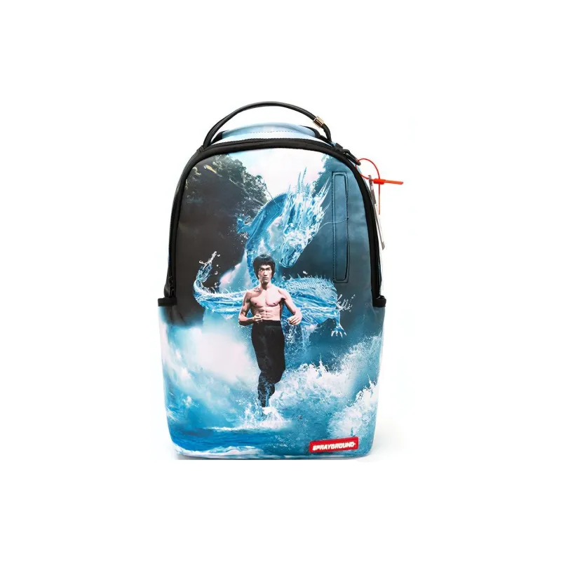 SPRAYGROUND Bruce Lee Collaboration PVC Travel Bag Backpack Regular Unisex Multicolor-0