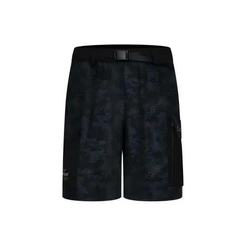 Biyin Leufen Casual Shorts Men 07 Black