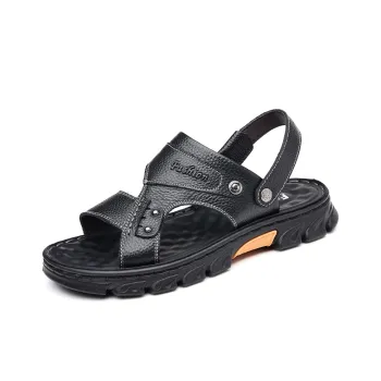 Bindu Beach Sandals Men Black/Brown