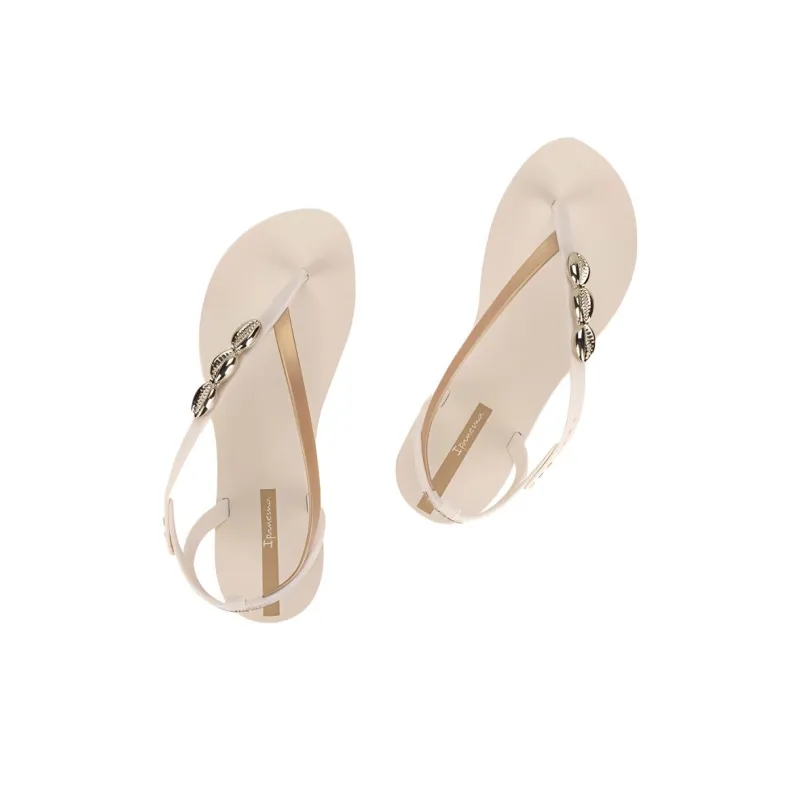 Ipanema Quick Dry Flip Flops Women's Beige-3