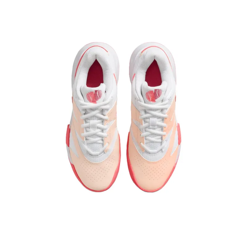 Nike Court Lite 4 White Crimson Tint Aster Pink Hot Punch Women's-3