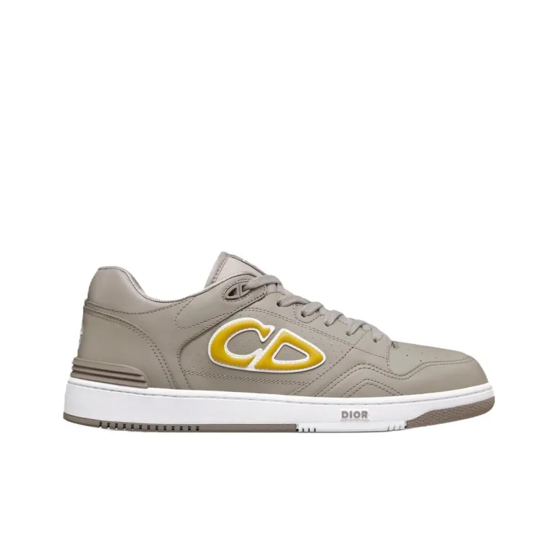 DIOR X Stone Island B57 Low Sneaker Gray Yellow-1
