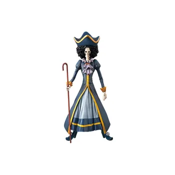 BANPRESTO Brook DXF Collection One Piece 15 Anniversary Scale Figures 19cm