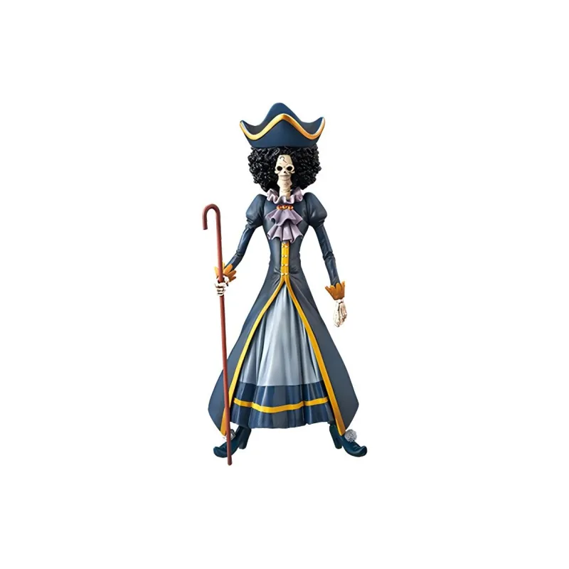 BANPRESTO Brook DXF Collection One Piece 15 Anniversary Scale Figures 19cm-0