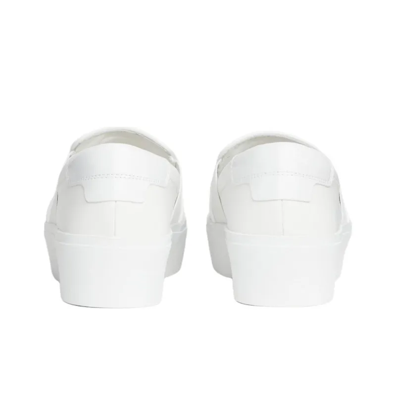 CALVIN KLEIN Low-Top Skateboard Shoes 4cm Women's White-4