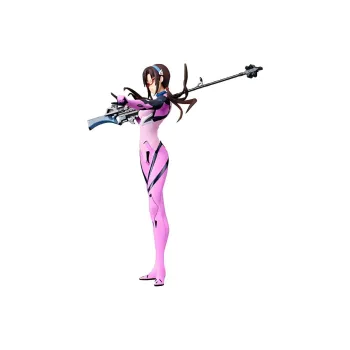 SEGA Mari Makinami Sega Neon Genesis Evangelion Long Range Rifle Figure Bonus Gifts 20cm