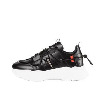 Roberto Cavalli RC Low-Top Casual Shoes Men's Black