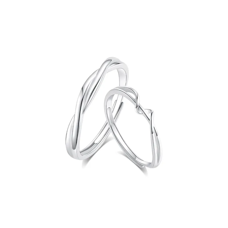 MISS TOOYA S999 Fine Silver Rings Unisex-2