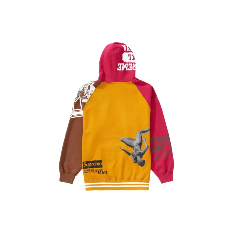 Supreme Junya Watanabe Cdg Man Zip Up Hooded Sweatshirt-3
