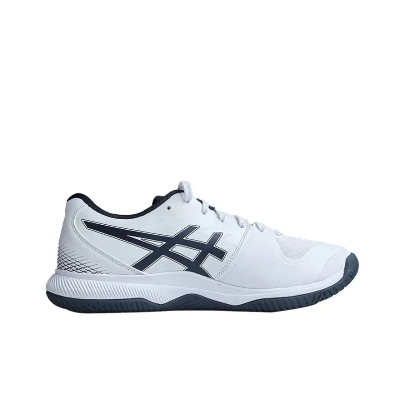 Asics Gel Tactic 12 Breathable Low Top Training Shoes Unisex Silver-1