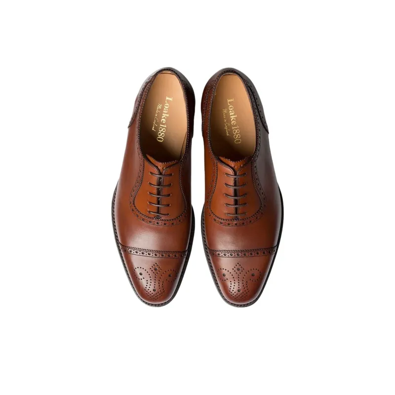 LOAKE Strand Dress Shoes Men's Brown-3