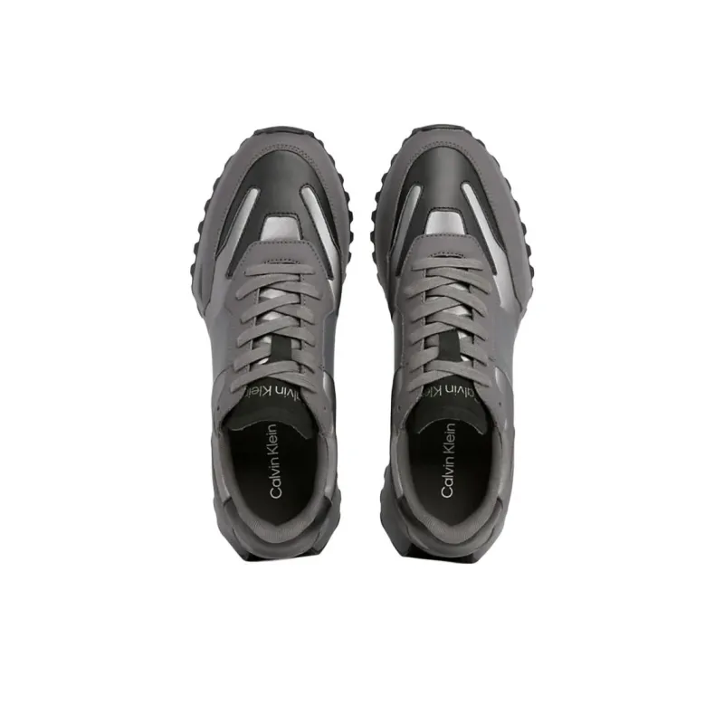 CALVIN KLEIN Low Top Casual Shoes Men's Gray-3