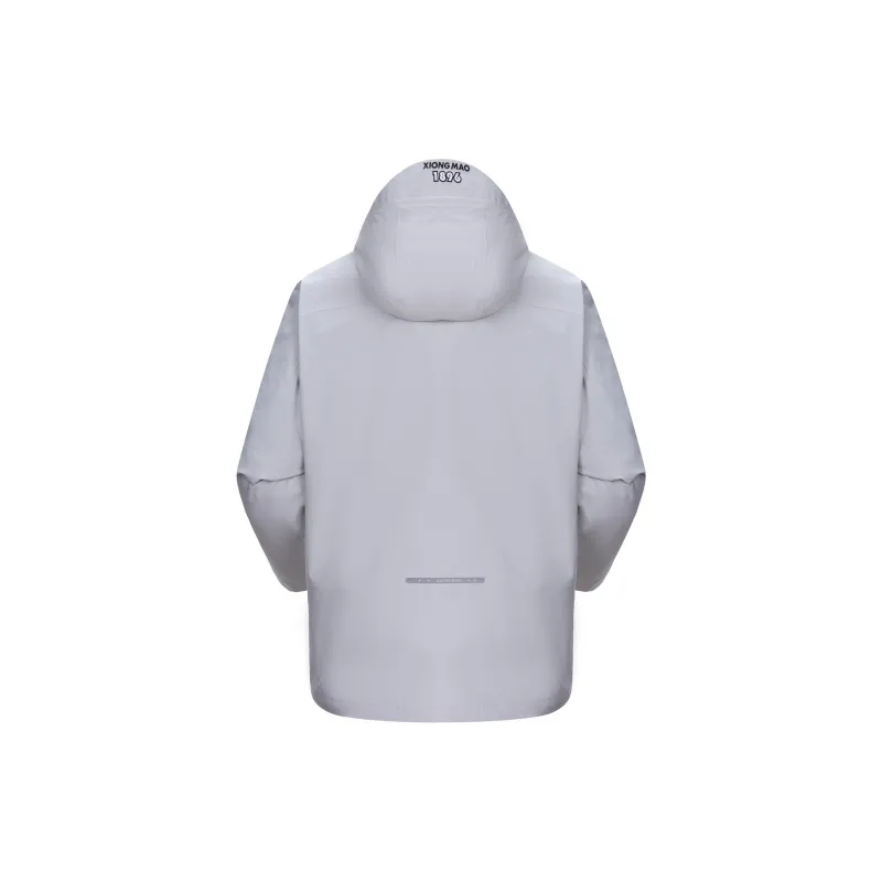 Panda Carefree Play Series Warm Water-Resistant Rainproof Windproof Windbreaker Jacket Unisex-19