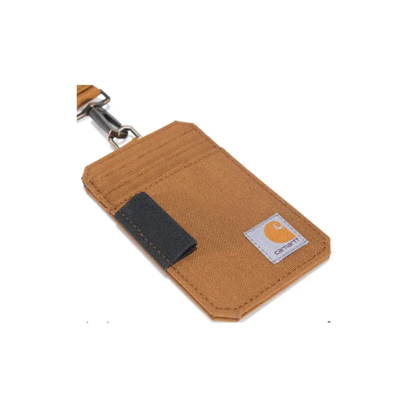 Carhartt Nylon Card Holder Unisex Brown-1