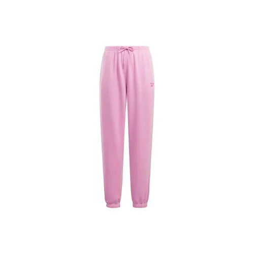 Reebok Identity Knitted Sports Pants Women's Jasmine Pink