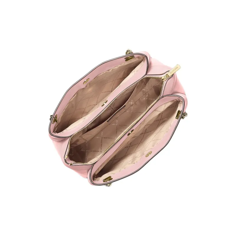 MICHAEL KORS Whitney Polyurethane Single Handbag Medium Size Women's Blush Pink-1