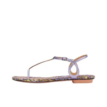 AQUAZZURA Almost Bare Strap Sandals Women's Purple