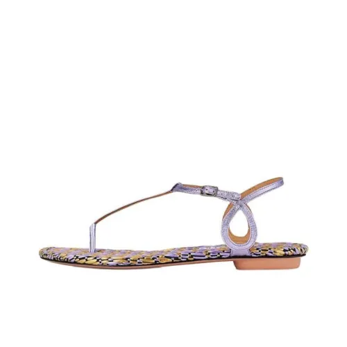 AQUAZZURA Almost Bare Strap Sandals Women's Purple