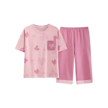 FENTENGCARE Pajama Set Women's Mauve Purple