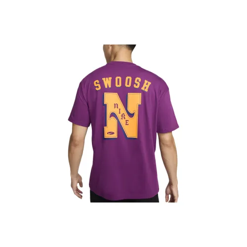 Nike Sportswear T-Shirts Men Purple